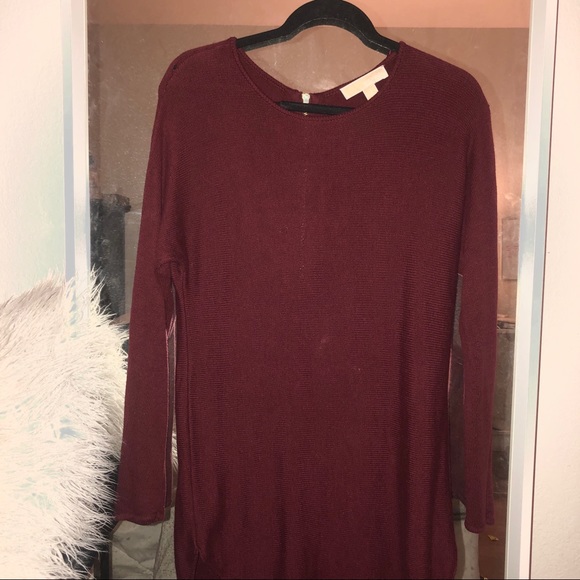 Michael Kors maroon sweater - Picture 1 of 4